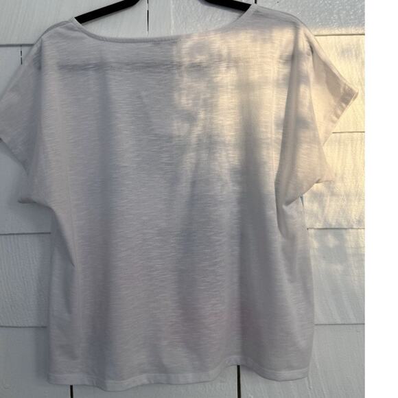 Sportelle Women's PXL Coastal Graphic Tee Beach Scene Top Tropical Summer Retro - Picture 2 of 6